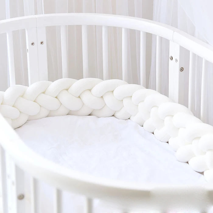 Belle Tresse de lit pour votre bébé blanc 2