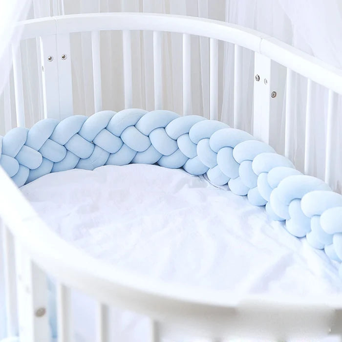 Belle Tresse de lit pour votre bébé bleu