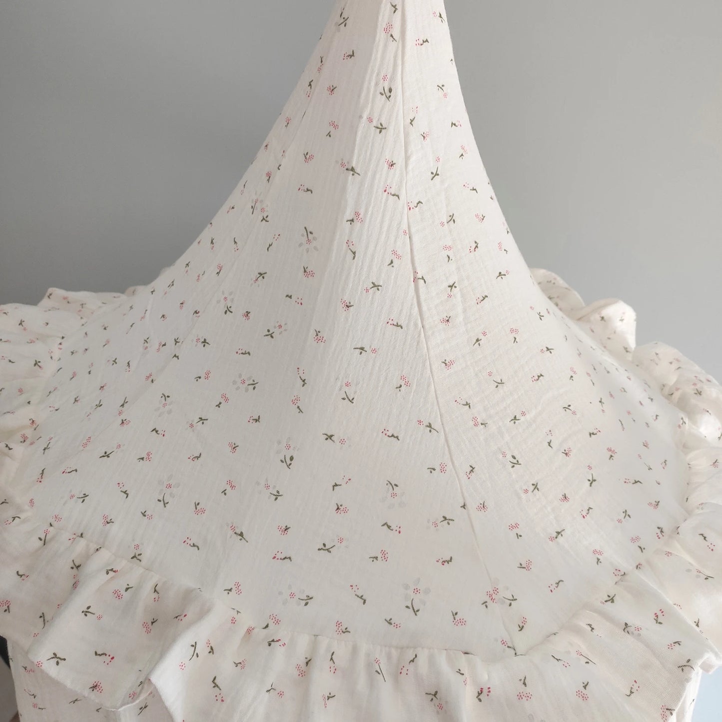 Ciel de lit bebe Magnifique blanc 2