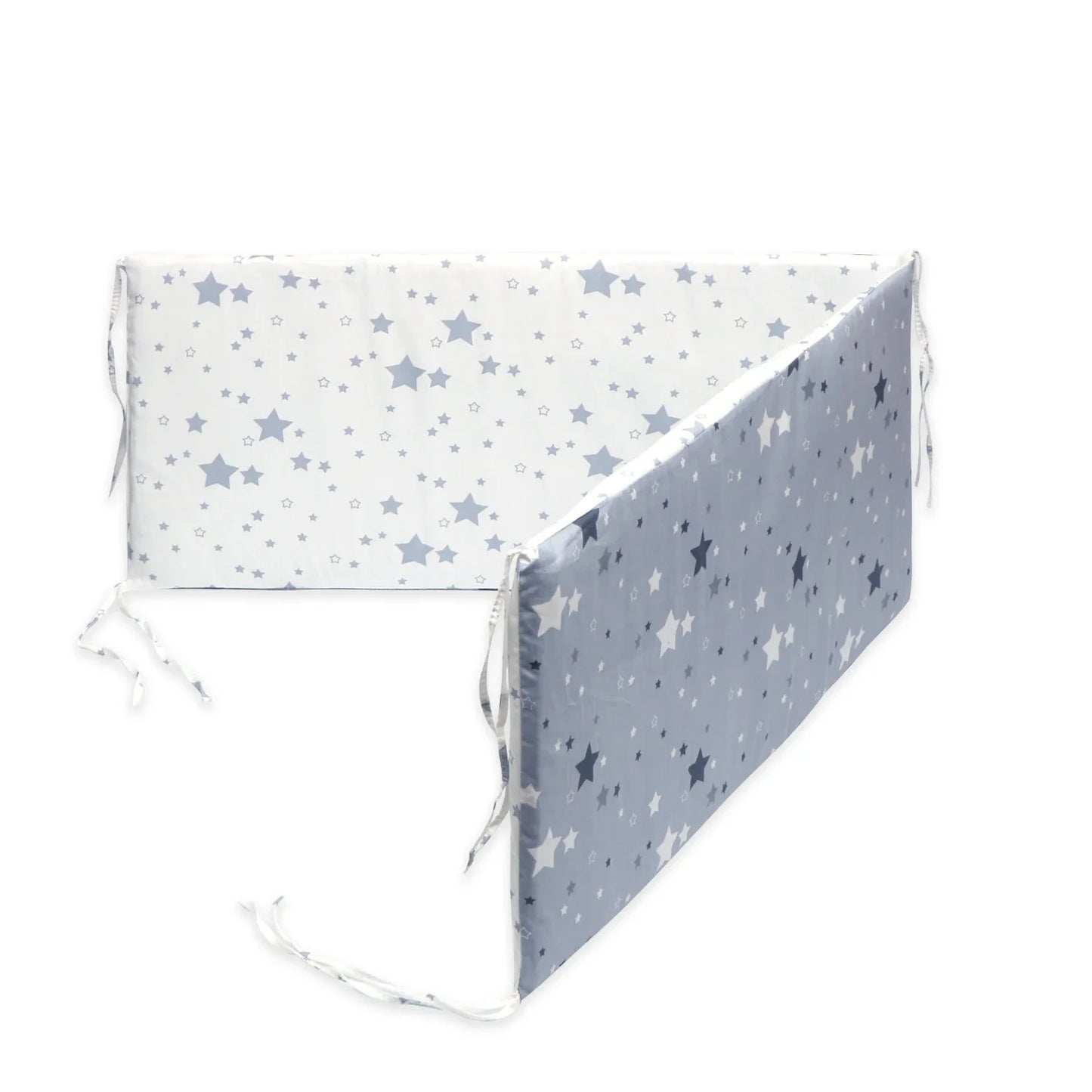Contour de lit de bébé gris gris - idealechambredebb.com