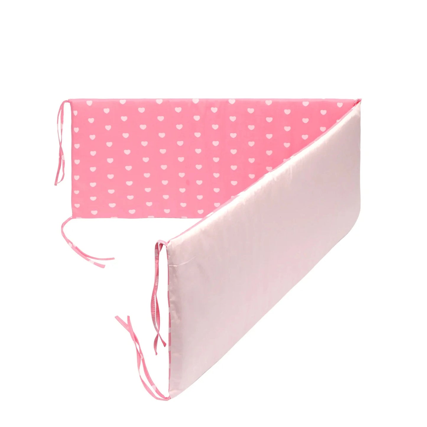 Contour de lit de bébé rose rose - idealechambredebb.com