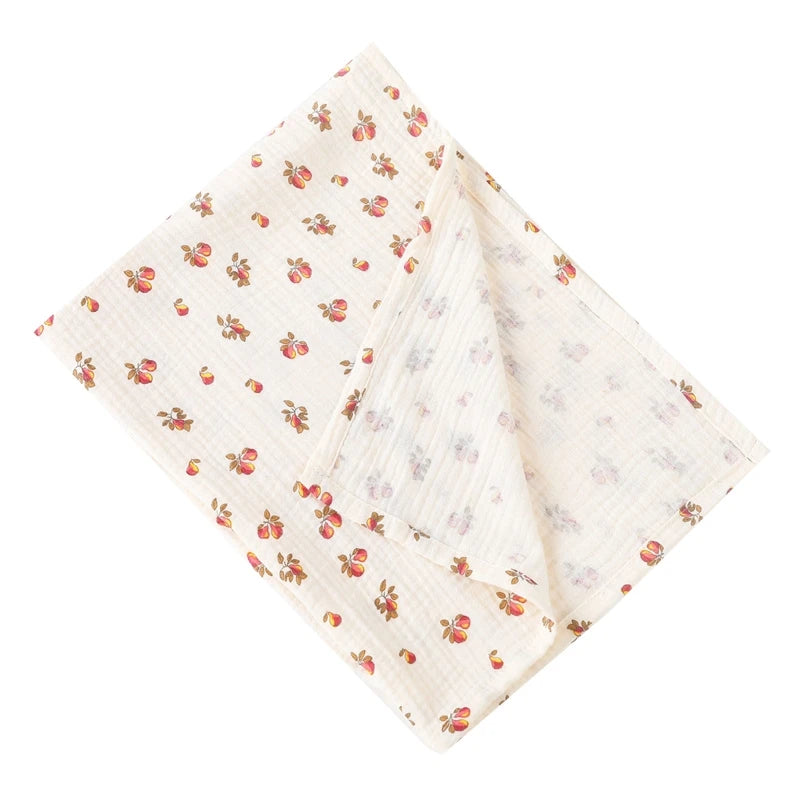 Couverture d'emmaillotage en coton pour bébé