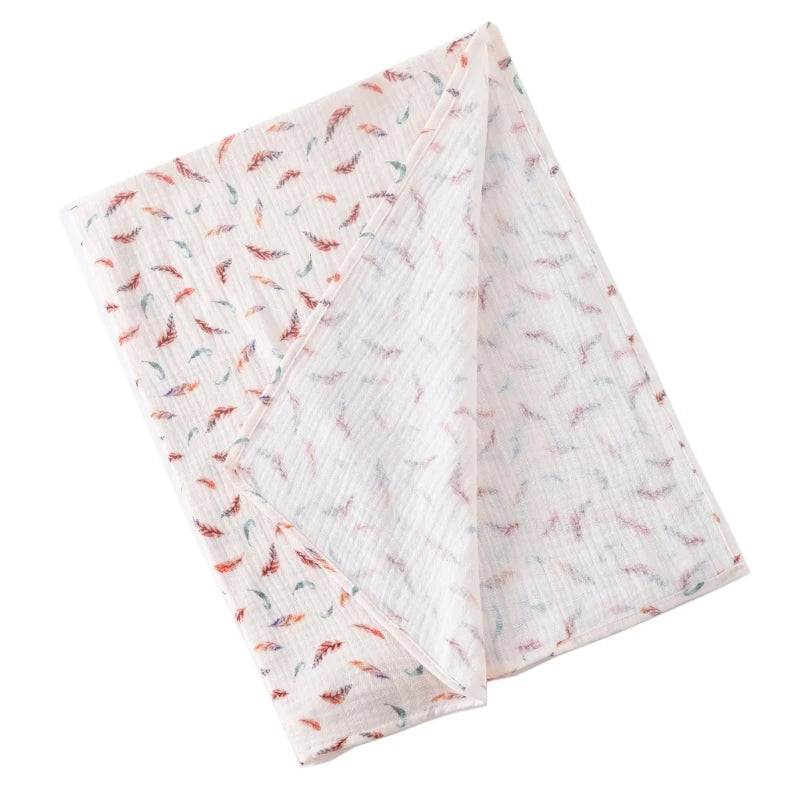 Couverture d'emmaillotage en coton pour bébé
