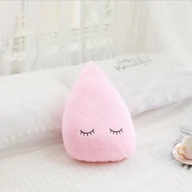 Coussin en peluche doux en forme de nuage