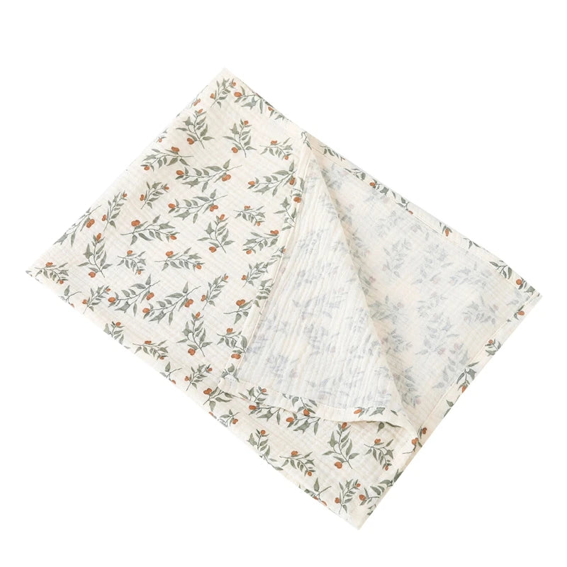 Couverture d'emmaillotage en coton pour bébé