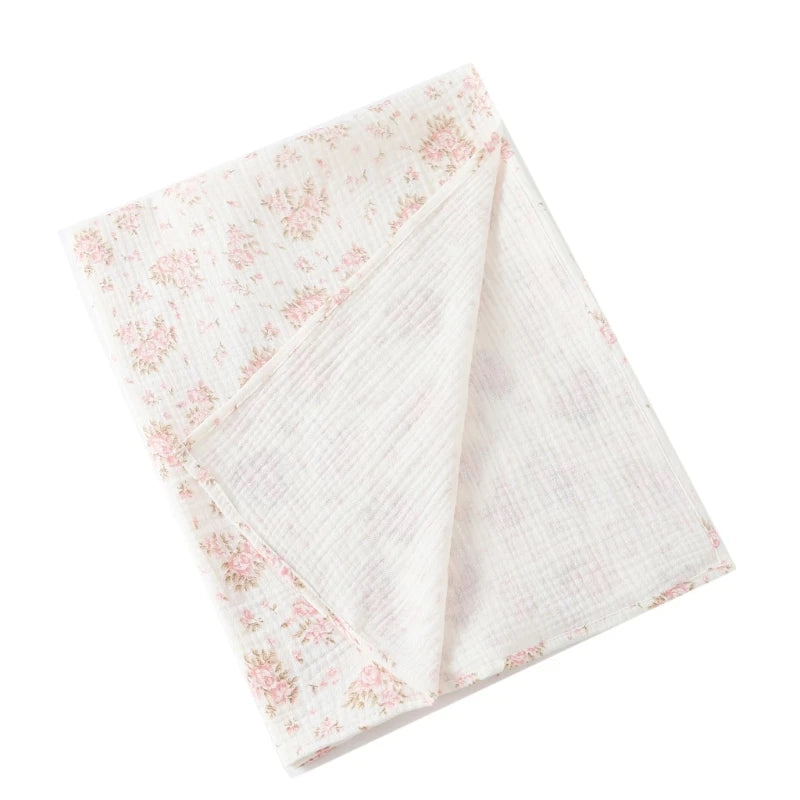 Couverture d'emmaillotage en coton pour bébé
