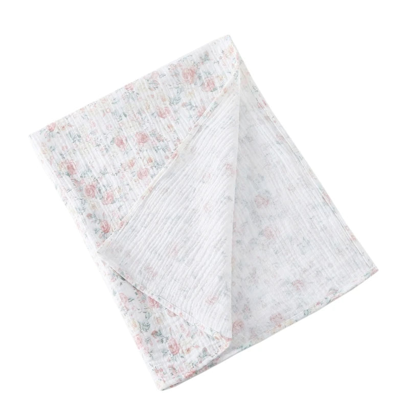 Couverture d'emmaillotage en coton pour bébé