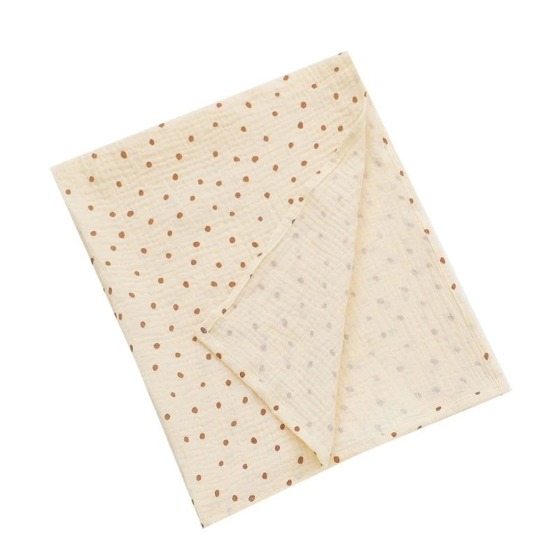 Couverture d'emmaillotage en coton pour bébé