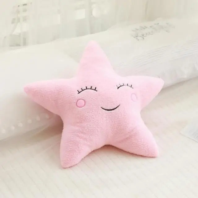 Coussin en peluche doux en forme de nuage