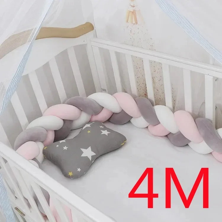 Tresse de lit Douce protection-4m-rose-idealechambredebb.com