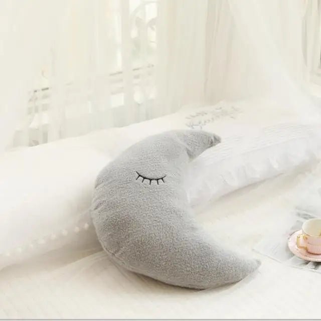 Coussin en peluche doux en forme de nuage - Chambre de Bébé Idéale