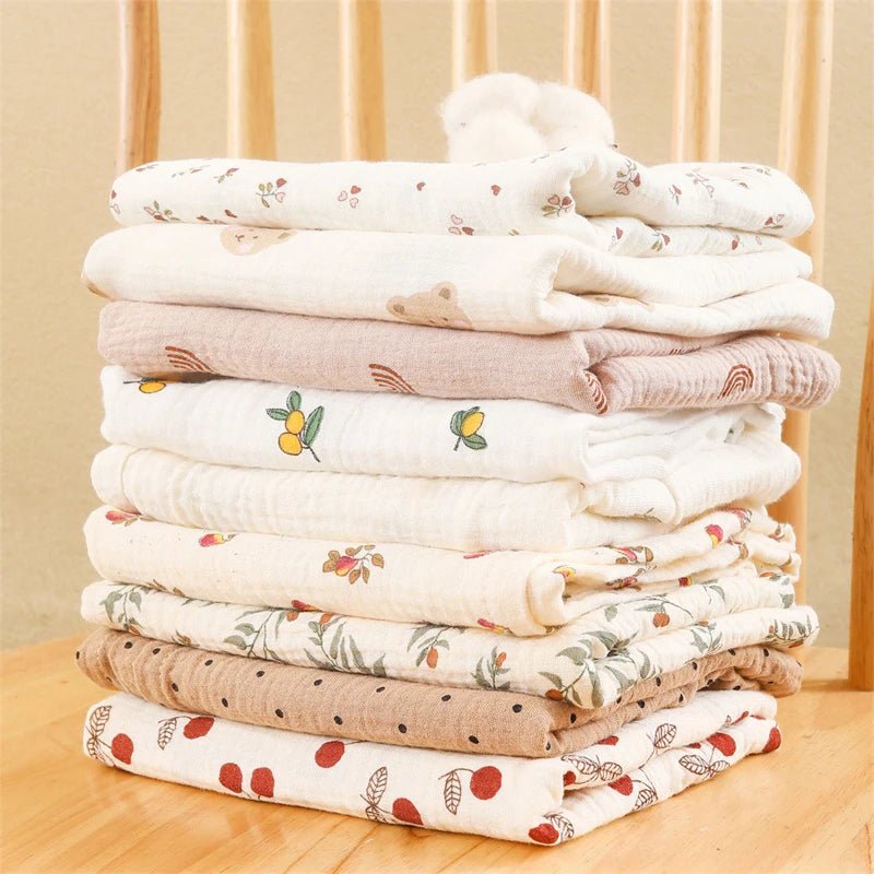 Couverture d'emmaillotage en coton pour bébé - Chambre de Bébé Idéale