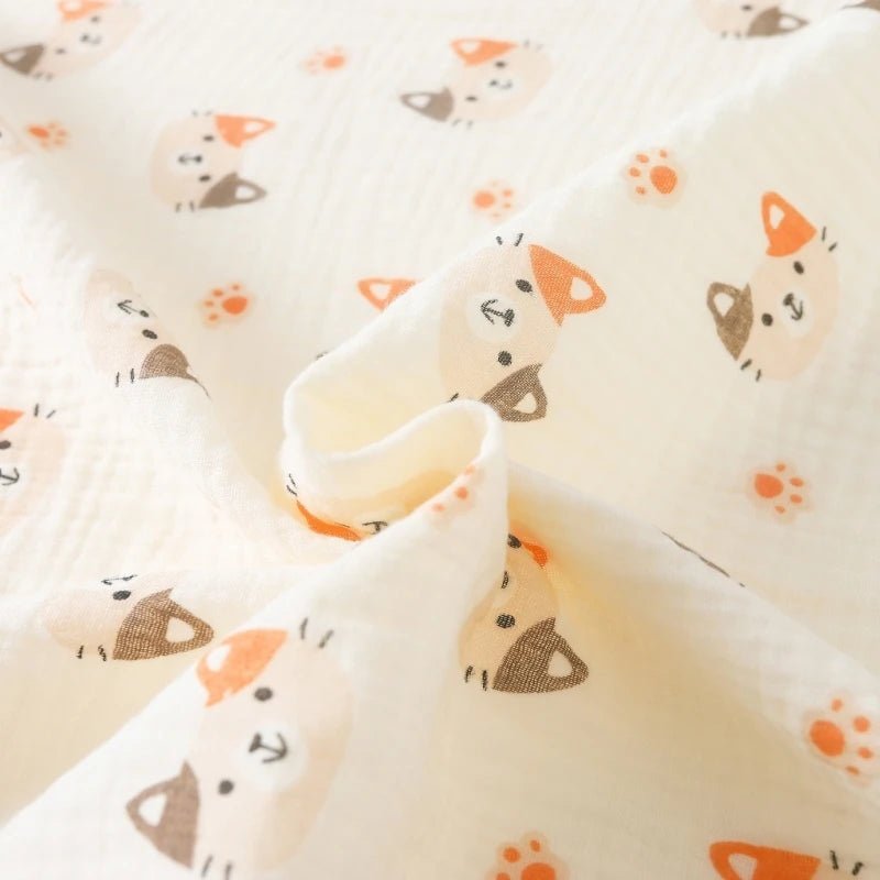 Couverture d'emmaillotage en coton pour bébé - Chambre de Bébé Idéale
