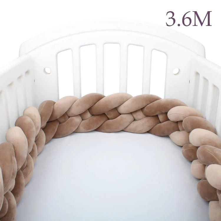 tour de lit respirant 3.6m-chocolat-idealechambredebb.com