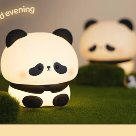 Veilleuse LED Panda en silicone - Chambre de Bébé Idéale