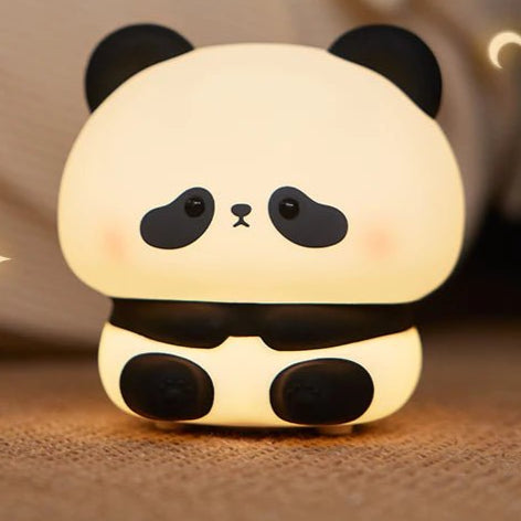 Veilleuse LED Panda en silicone - Chambre de Bébé Idéale