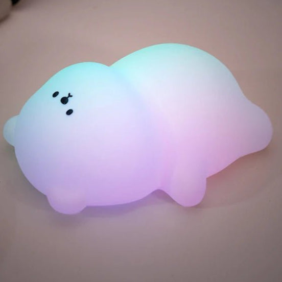 Veilleuse LED Panda en silicone - Chambre de Bébé Idéale