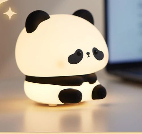 Veilleuse LED Panda en silicone - Chambre de Bébé Idéale