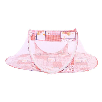 Moustiquaire lit Bébé Haute Densité rose 1