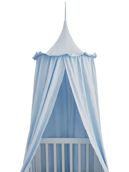Ciel de lit bébé Admirable bleu clair 