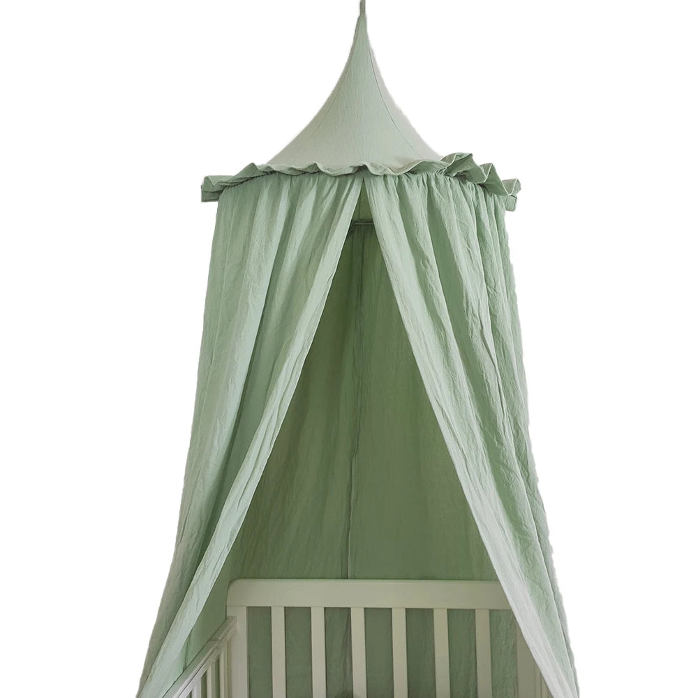 Ciel de lit bébé Admirable vert 2