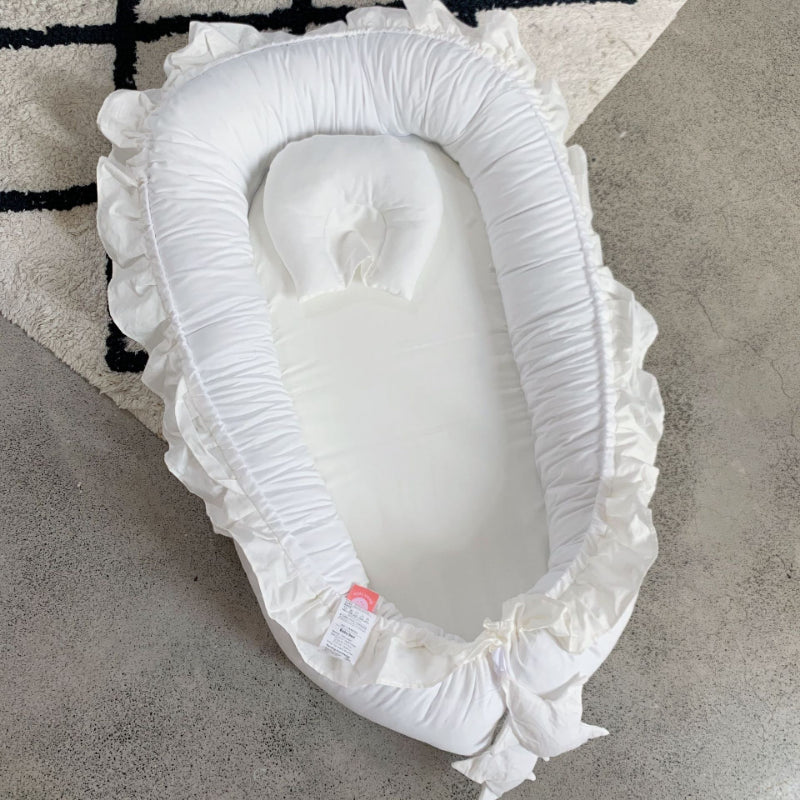 Cocon bebe amovible blanc 