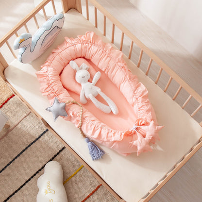 Cocon bebe amovible rose clair