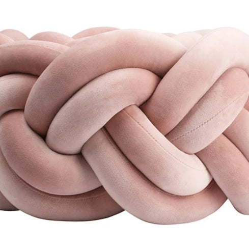 Contour de lit de bébé ultra-confortable rose foncé - idealechambredebb.com