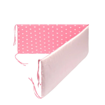Contour de lit de bébé rose rose - idealechambredebb.com
