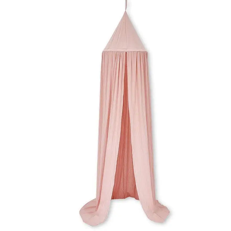 Moustiquaire bebe lit idéal rose clair 