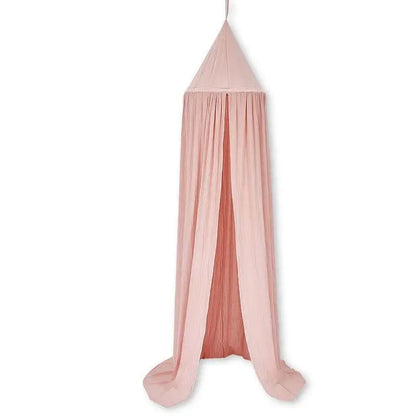 Moustiquaire bebe lit idéal rose clair 
