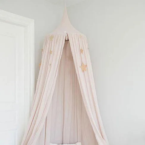 Moustiquaire bebe lit idéal rose