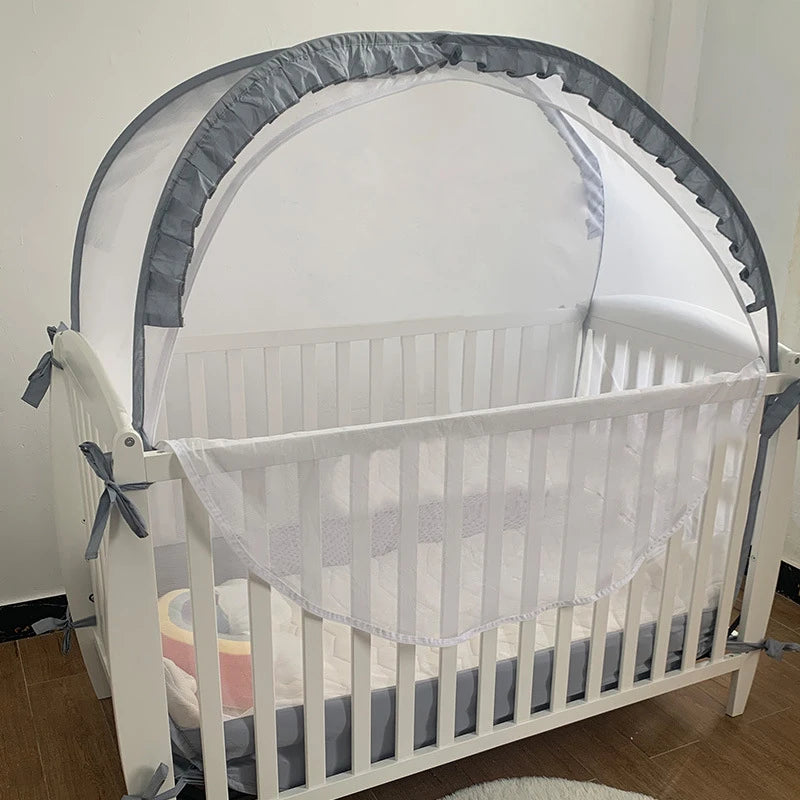 Moustiquaire d'été pour lit de bébé 6-idealechambredebb.com