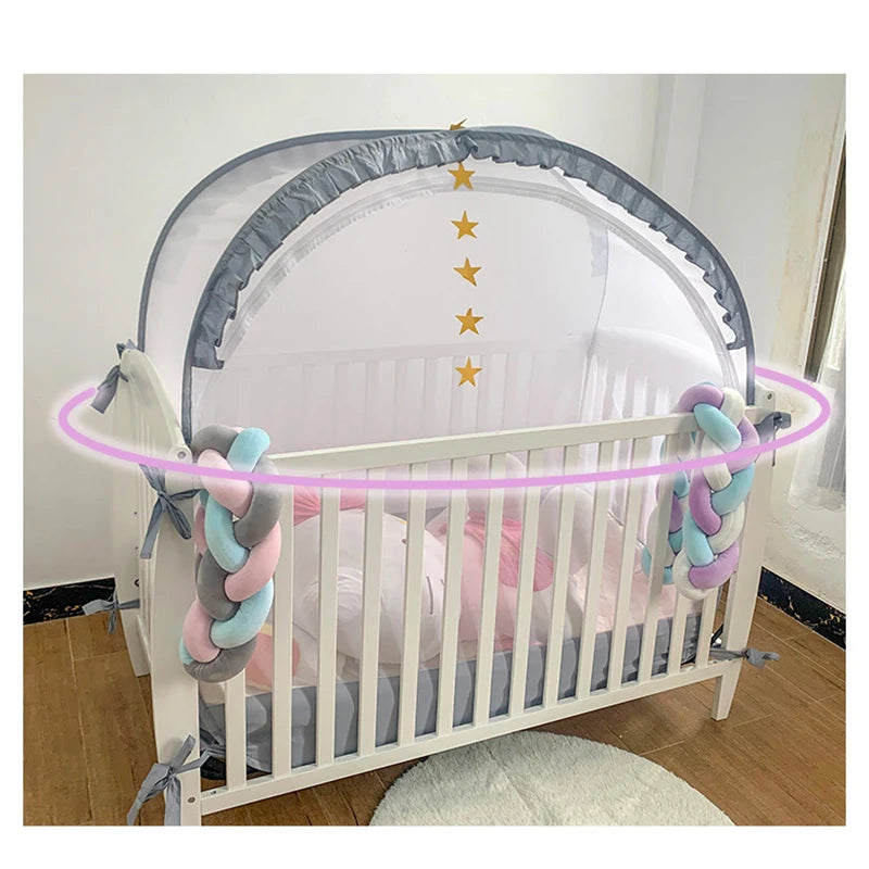 Moustiquaire d'été pour lit de bébé 8-idealechambredebb.com