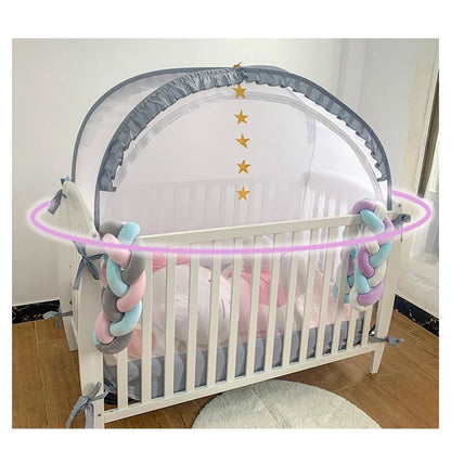 Moustiquaire d'été pour lit de bébé 8-idealechambredebb.com