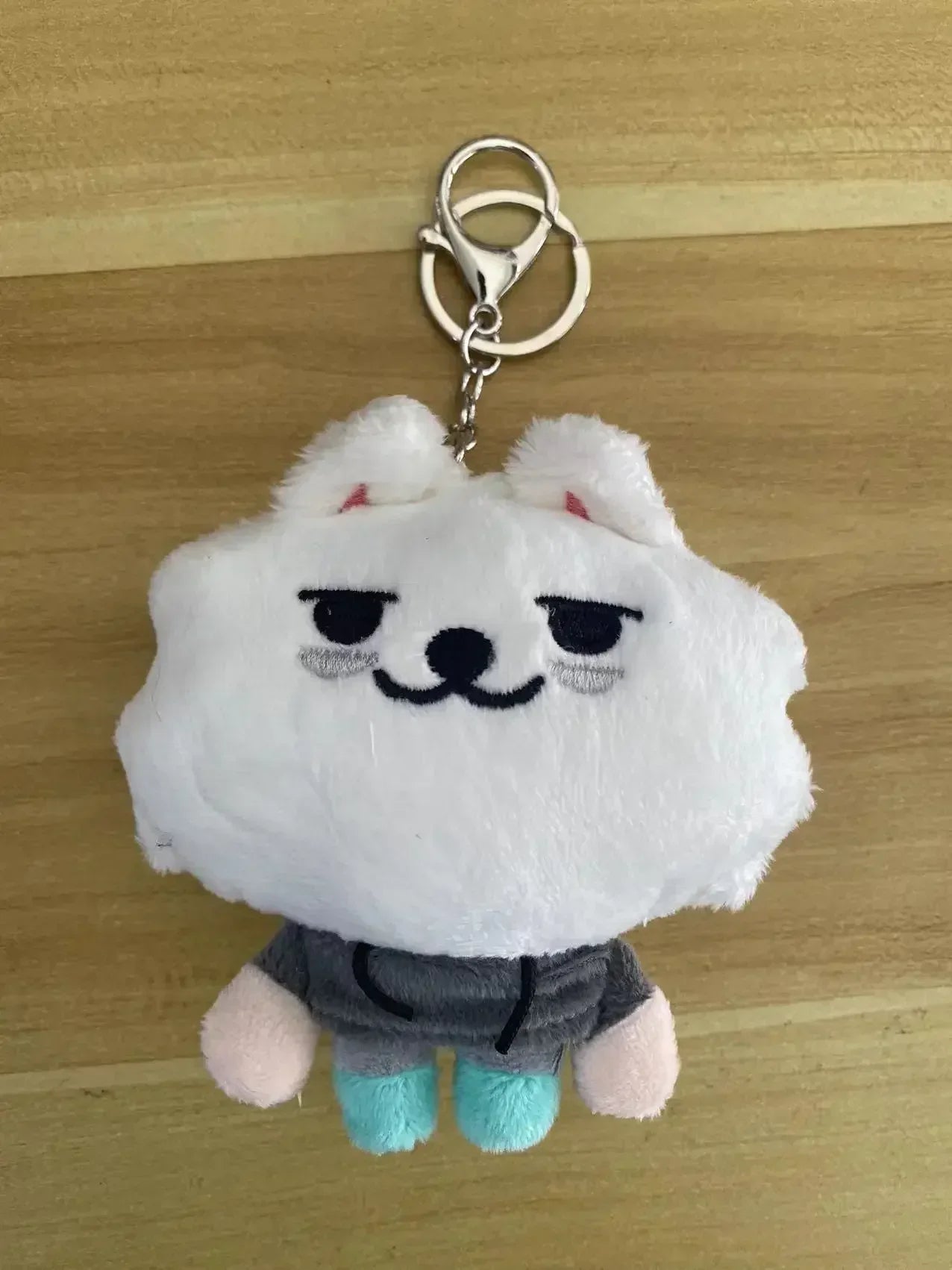 Peluche bébé en porte-clés