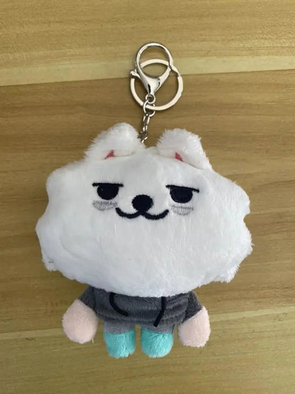 Peluche bébé en porte-clés