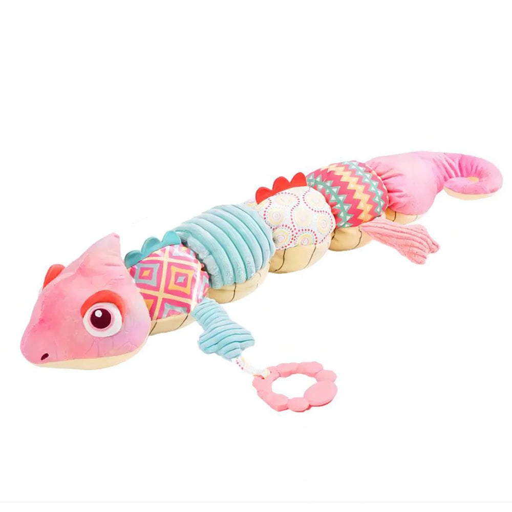 Mobile musicale pour bébé en peluche-chenille