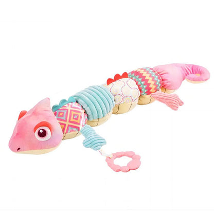 Mobile musicale pour bébé en peluche-chenille