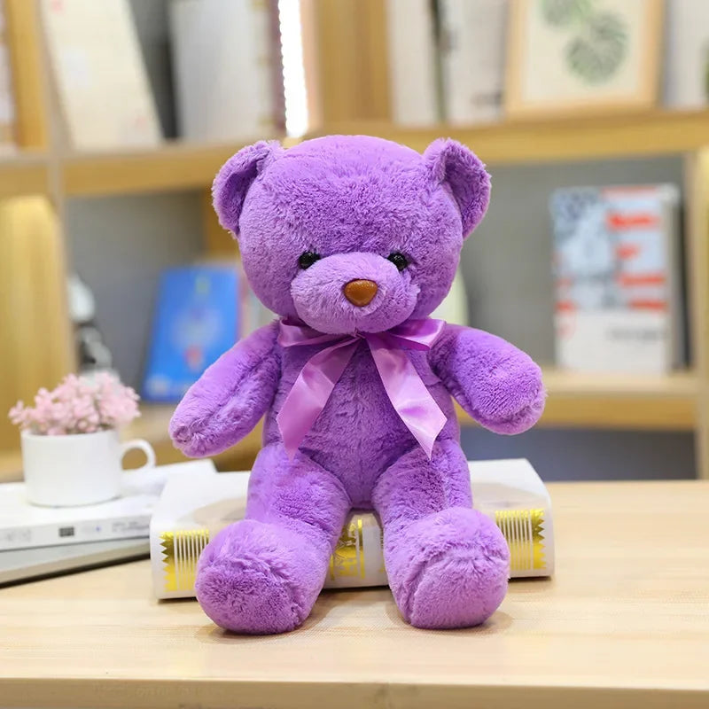 Peluche bébé en ours de 30 cm