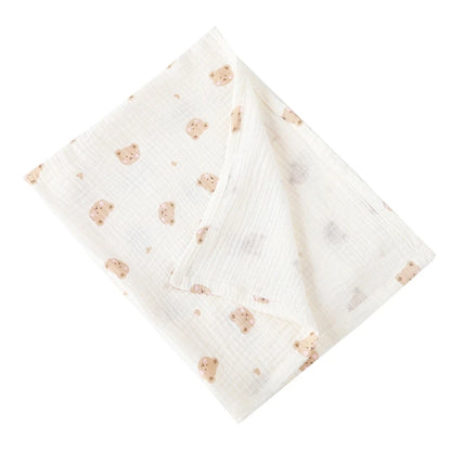 Couverture d'emmaillotage en coton pour bébé