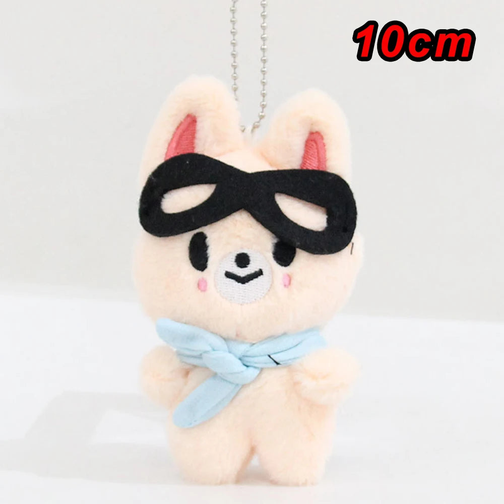 Peluche bébé en porte-clés