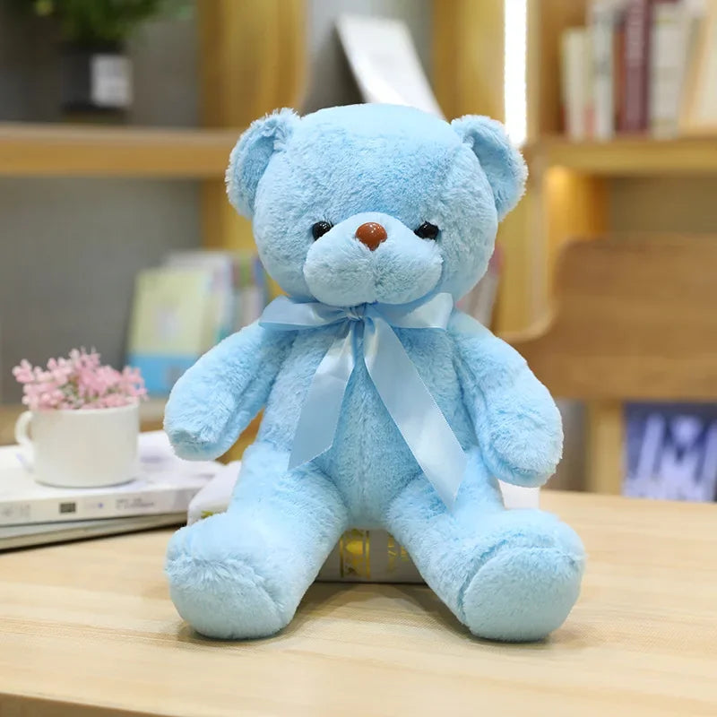 Peluche bébé en ours de 30 cm
