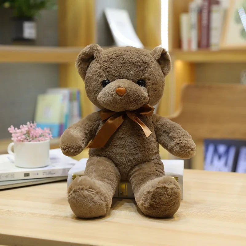 Peluche bébé en ours de 30 cm