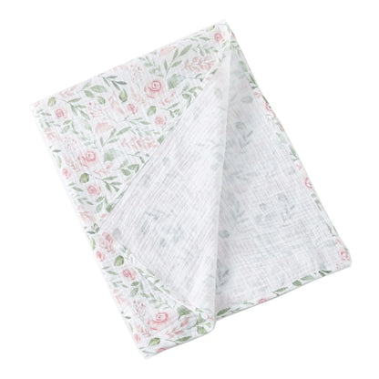 Couverture d'emmaillotage en coton pour bébé