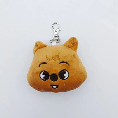 Peluche bébé en porte-clés