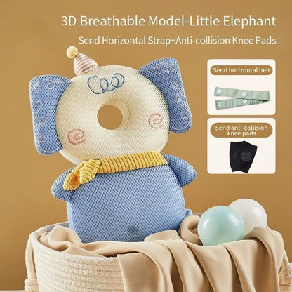 AIBEDILA Coussins de protection pour la tête de bébé