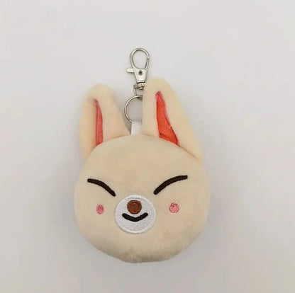 Peluche bébé en porte-clés