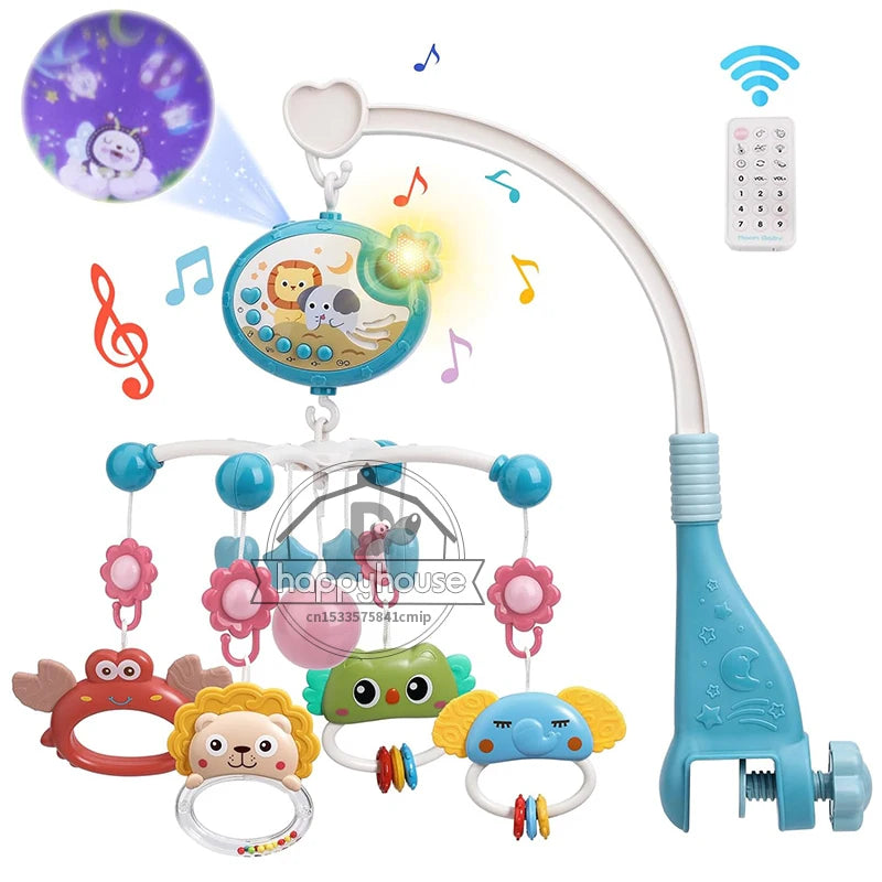 Mobile musical pour berceau de bébé Yokibo