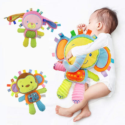 Mobile musicale pour bébé en peluche-chenille